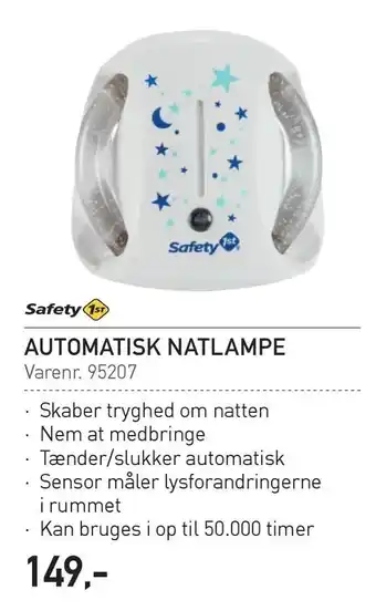 Automatisk natlampe
