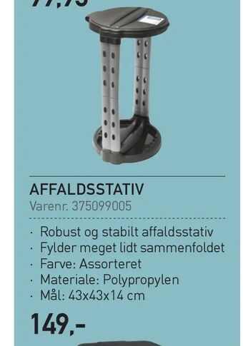 Affaldsstativ