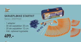 Skruepløkke startkit
