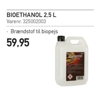 Bioethanol 2,5 l