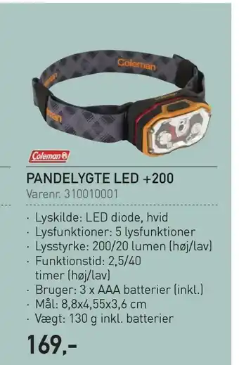 Thansen Pandelygte led +200 tilbud
