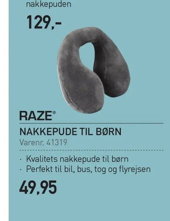 Thansen Nakkepude til børn tilbud