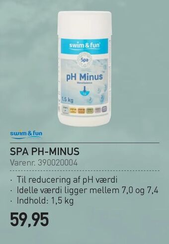 Thansen Spa ph-minus tilbud