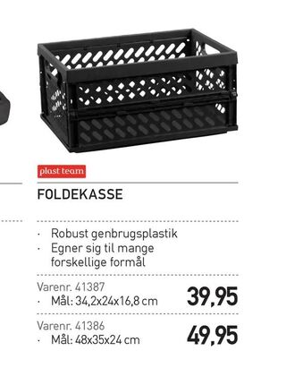 Thansen Foldekasse tilbud