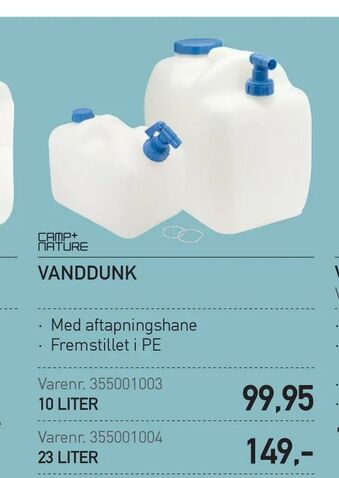 Thansen Vanddunk tilbud