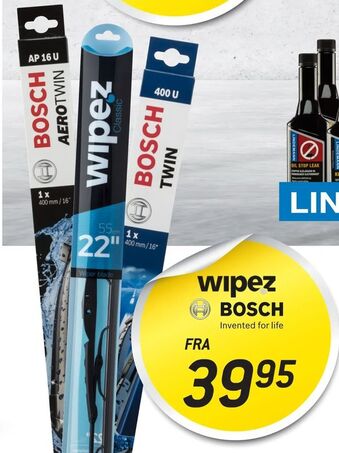 Thansen Wipez, Bosch tilbud