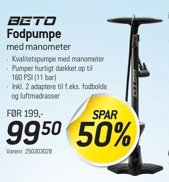 Thansen Fodpumpe tilbud