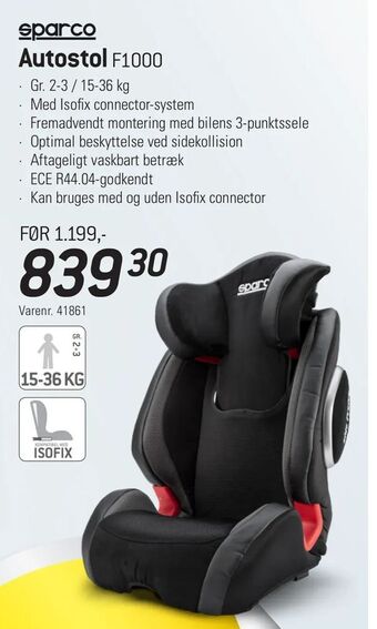 Thansen Autostol tilbud