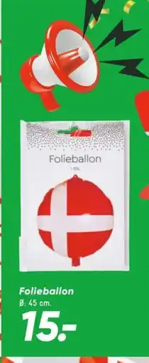 Bilka Folieballon tilbud