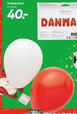 Bilka Folieballon tilbud