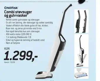 Thansen Combi støvsuger og gulvvasker tilbud