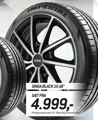 Thansen Singa black 15-18" tilbud