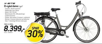 Thansen El-cykel dame tilbud