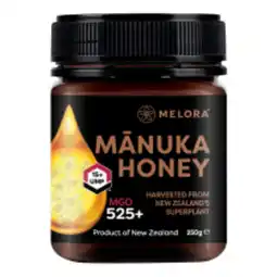 Melora Manuka Manuka Honning MGO 525+ 250 g