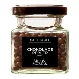 Mill & Mortar Chokolade Perler Mørk 45 g