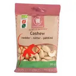 Matas Urtekram Cashewnødder hele Ø 100 g tilbud