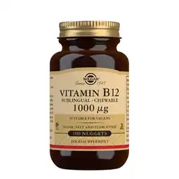 Solgar B12 vitamin 1000 mcg 30 tabl