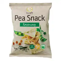 EASIS Pea Snacks Rosmarin 50 g