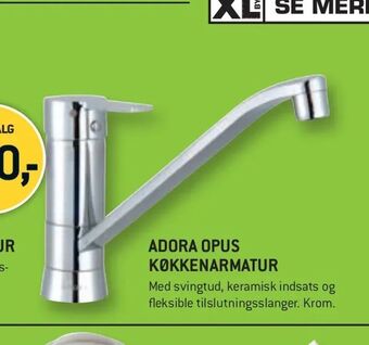 XL-BYG Adora opus køkkenarmatur tilbud