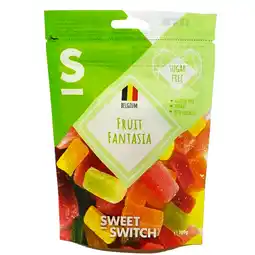 Sweet Switch Fantasia Vingummi Gelé Indpakket Sukkerfri 100 g