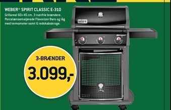 XL-BYG Weber® spirit classic e-310 tilbud