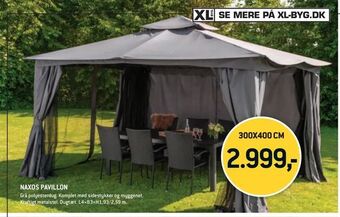 XL-BYG Naxos pavillon tilbud