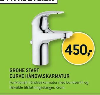 XL-BYG Grohe start curve håndvaskarmatur tilbud