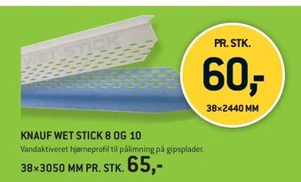 Knauf wet stick 8 og 10