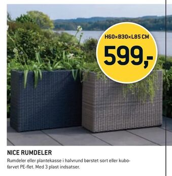 Nice rumdeler