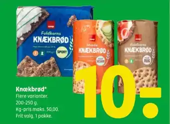 Coop 365 Knækbrød* tilbud