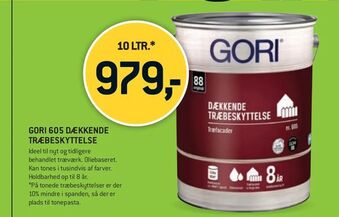 XL-BYG Gori 605 dækkende træbeskyttelse tilbud