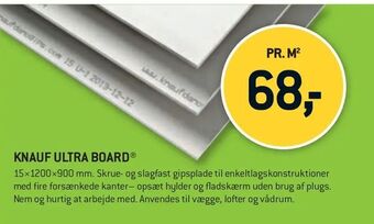 Knauf ultra board®