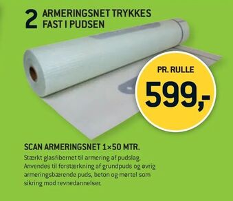 XL-BYG Scan armeringsnet 1×50 mtr tilbud