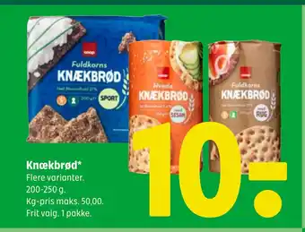 Coop 365 Knækbrød tilbud