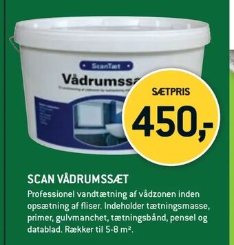 XL-BYG Scan vådrumssæt tilbud