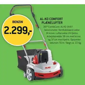 XL-BYG AL-KO COMFORT PLÆNELUFTER tilbud
