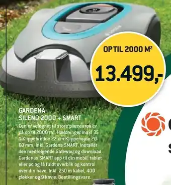 XL-BYG Gardena sileno 2000 + smart tilbud