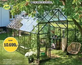 Halls qube 9,9m 2