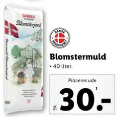 Lidl Blomstermuld tilbud