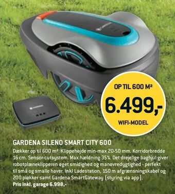 XL-BYG Gardena sileno smart city 600 tilbud