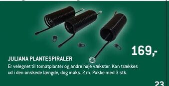 XL-BYG Juliana plantespiraler tilbud