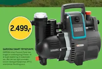 XL-BYG Gardena smart trykpumpe tilbud
