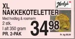 ABC Lavpris XL NAKKEKOTELETTER tilbud