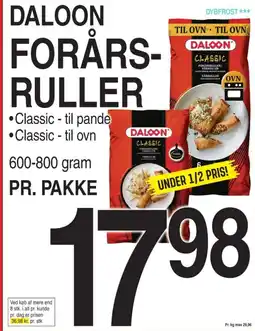 ABC Lavpris DALOON FORÅRS- RULLER tilbud