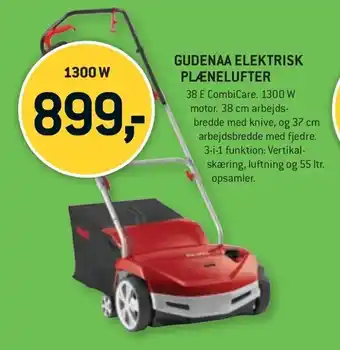 GUDENAA ELEKTRISK PLÆNELUFTER