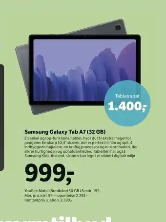Samsung Galaxy Tab A7 (32 GB)