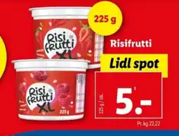 Lidl Risifrutti tilbud