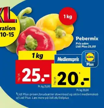 Lidl Pebermix tilbud