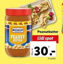 Lidl Peanutbutter tilbud