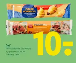 Coop 365 Pizzadej tilbud